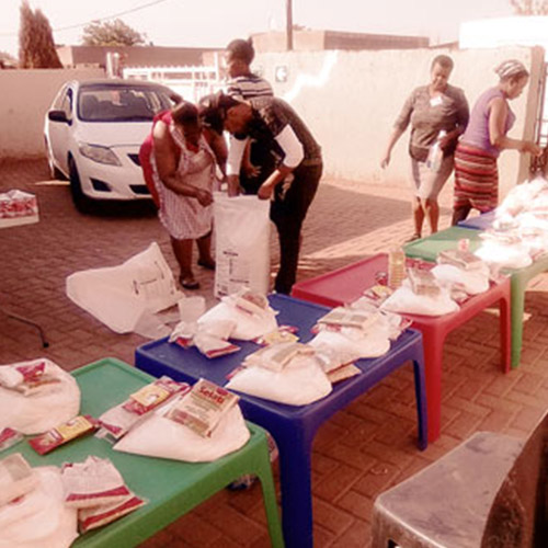 Siyakholwa support care center Food ProvisionSet Up Image 330 x 329